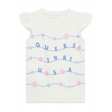 GUESS μπλούζα παιδική κορίτσι K6GI01K6YW4-G011 λευκή